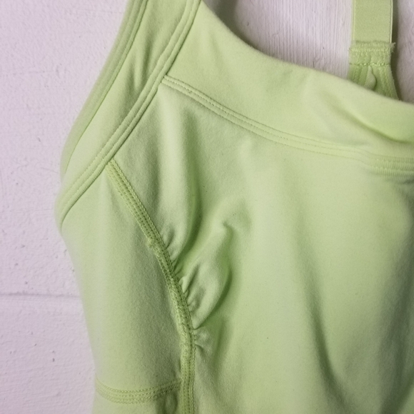 Athleta peace of mind neon lime yellow tank - Picture 6 of 6